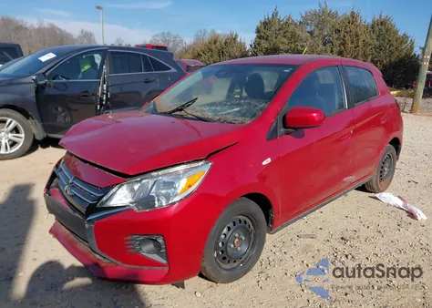 2021 Mitsubishi Mirage Carbonite Edition/Es/Le z USA, uszkodzony, nr VIN ML32AUHJ0MH011441